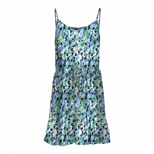 Robe Courte Sans Manches Col V Imprimé Cordon Femme Vero Moda