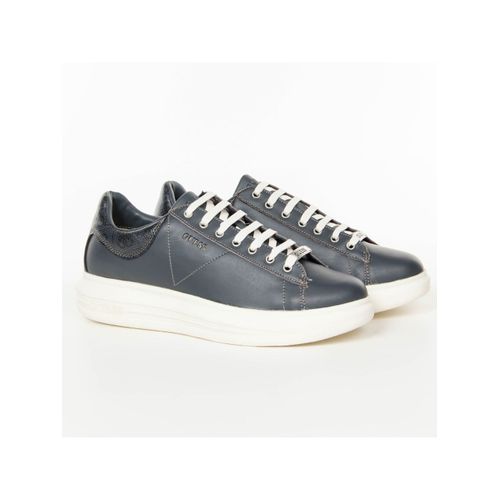 Basket Guess Logo Gravé Noir