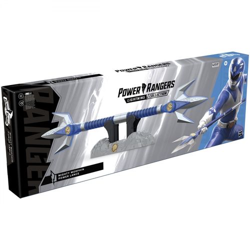 Hasbro Power Rangers Lightning Collection Mighty Morphin Lance De Pouvoir Du Ranger Bleu