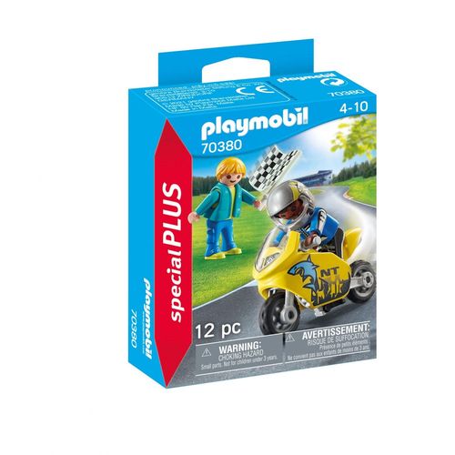 Playmobil 70380 - Enfants Et Moto