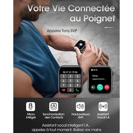 Montre Connect e Femme avec Appel Bluetooth Assistant Vocal 1 8