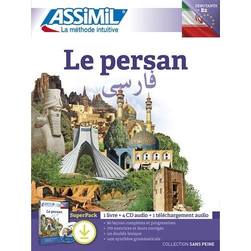 Le Persan Débutants B2 - Superpack : 1 Livre + 1 Téléchargement Audio (4 Cd Audio)
