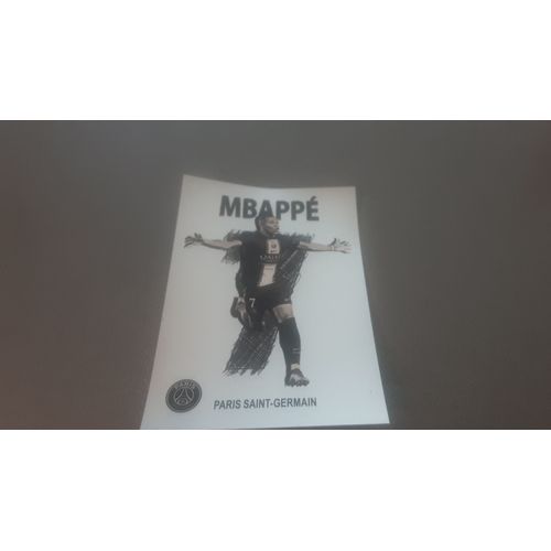 Stickers Image Vignette, Ligue 1,Panini Foot 2023,Art Cracks, Rare,Mbappe, Numéro 238