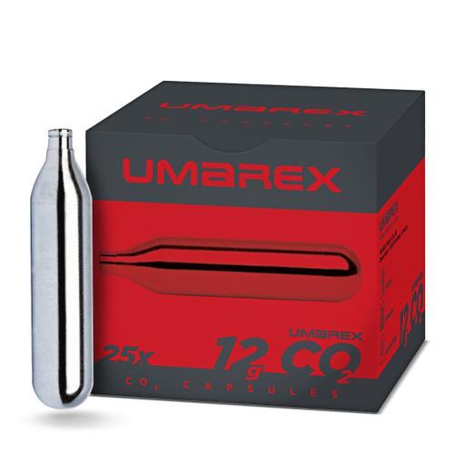 Lot De 25 Cartouches Co2 12g Umarex Pour Répliques D'airsofts Hautes Performances