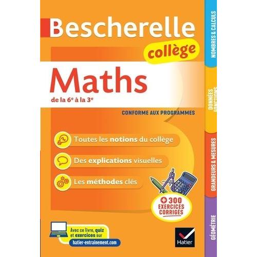 Bescherelle Maths Collège De La 6e À La 3e