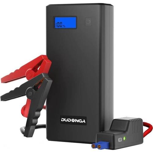 DUDONGA Booster Batterie Voiture 12800mAh 1000A Portable Booster