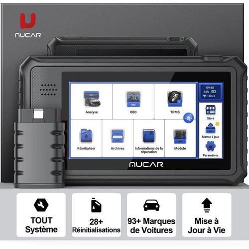 MUCAR VO6 Pro Valise Diagnostic Auto, Outil D'analyse Complet Des Systèmes  Sans Fil de Niveau OE avec Scanner de Diagnostic de Voitu