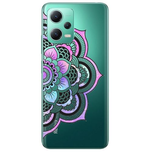 Coque Redmi Note 12 5g Mandala 1 Rose Pastel