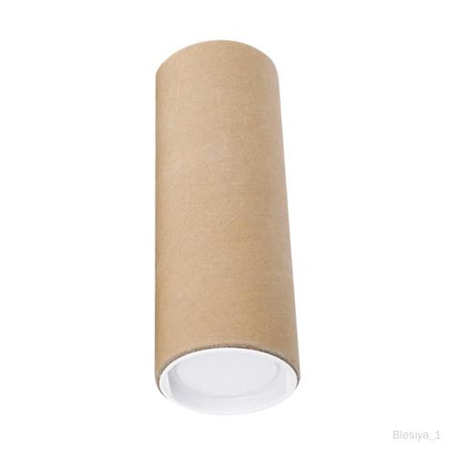 Blesiya Tubes Pour Affiches Diamètre Intérieur 6 Cm Carton Avec Bouchons Ronds Grands Tubes D'emballage Carton Long Pour Tirages D'art Conteneur De Stockage 30cm