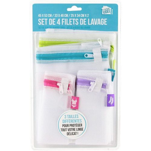 Filet de lavage JE CHERCHE UNE IDEE 4 filets pour LL