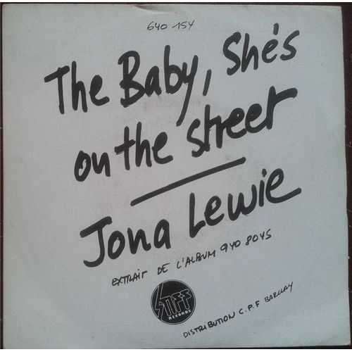 Jona Lewie "The Baby She's On The Street" (45t)