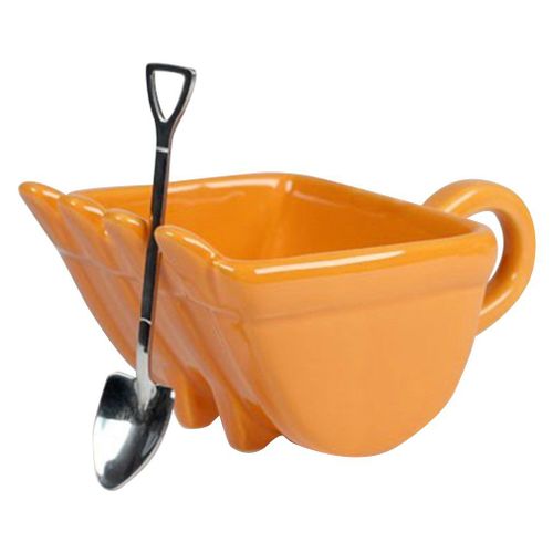 Tasse À Café En Céramique 340ml, Seau Pelle, Modèle Créatif Pour Dessert, Tasses Pour Le Café, Meilleur Cadeau