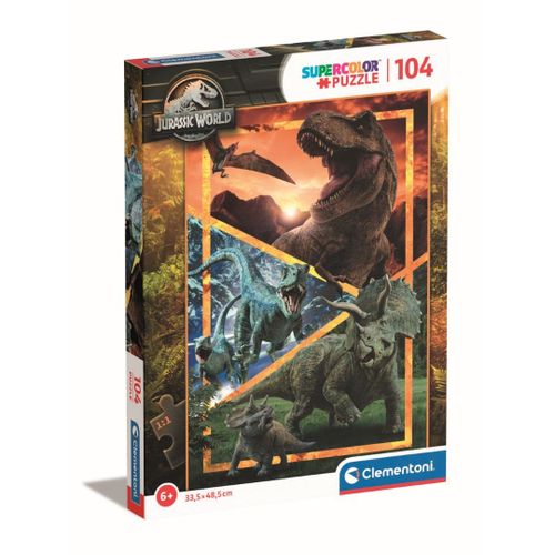 Puzzle Enfant 104 Pièces Super - Jurassic World