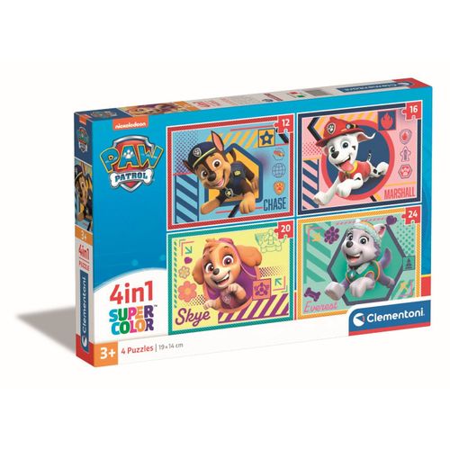 Puzzle Enfant Puzzle 4 En 1 - Pat' Patrouille