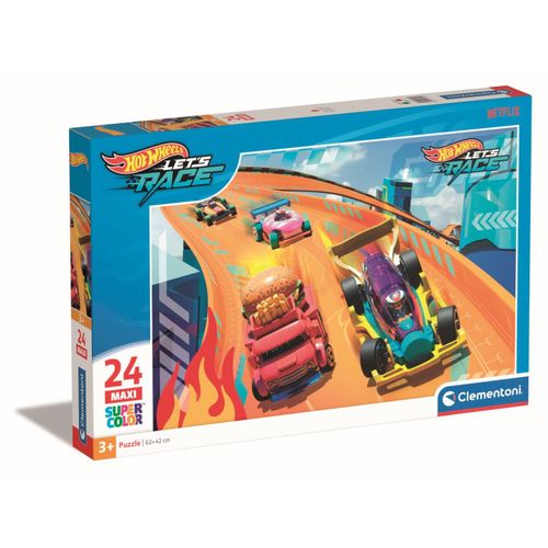 Puzzle Enfant 24 Pièces Maxi - Hotwheels