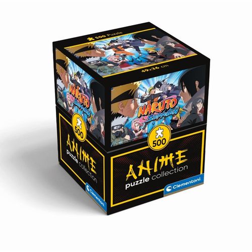 Puzzle Adulte Cube 500 Pièces - Naruto Shippuden