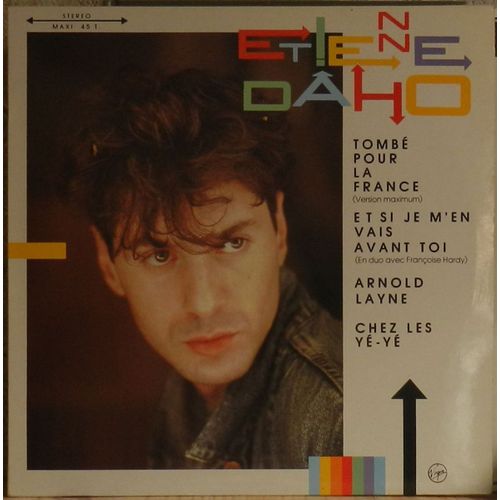 Etienne Daho: Tombé Pour La France 45t 30cm Vinyl