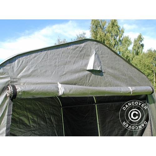 Tente de stockage Tente Abri PRO 2,4x2,4x2m PE, Gris