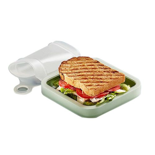 Nouvelle boîte à déjeuner en Silicone pour Sandwich et Toast, boîte à déjeuner étanche, souple et scellée pour l'école et le bureau des enfants