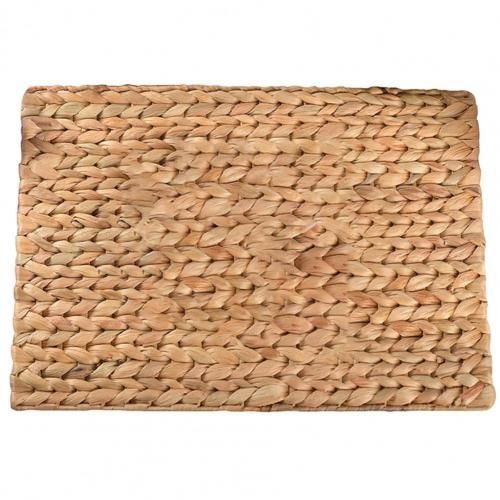 Tapis de Table naturel tissé à la main, napperon tressé rectangulaire, résistant à la chaleur, isolant, antidérapant