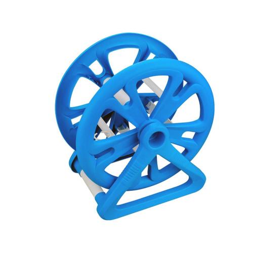 Enrouleur de tuyaux pour piscine "Rondo" - 48 x 35 x 51 cm - Bleu
