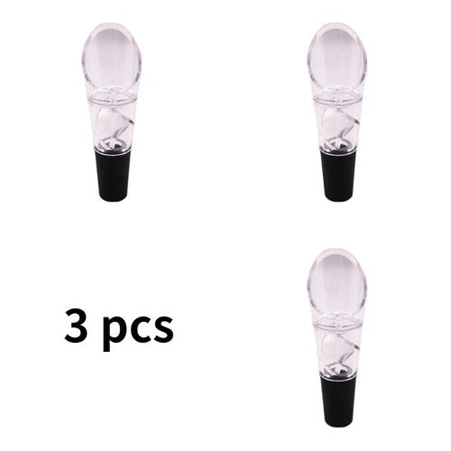 Décanteur À Bec Verseur,Aérateur De Vin Rouge,Pompe À Outil De Versement,Filtre Portable,Accessoires Pour Vin 1/2/3 Pièce