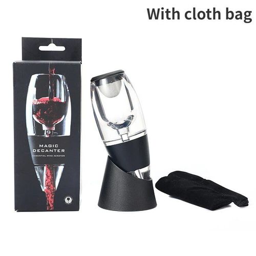 Décanteur De Vin Rouge Magique Professionnel,Verseur Avec Support De Filtre,Aérateur D'air Rapide,Distributeur Pour La Maison,Salle À Manger,Bar,Ensemble Essentiel