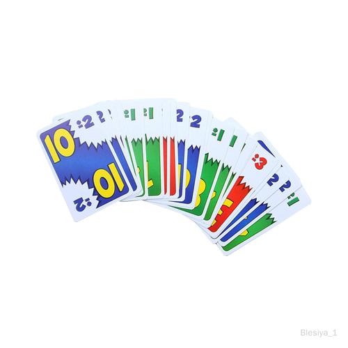 Jeu De Cartes Mathématiques Jeu De Société 73 Cartes Nombres D'apprentissage Actif Total Soustraction D'addition Éducative Pour Les Enfants De 8 Ans