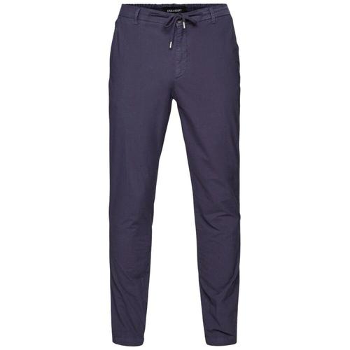 Lyle & Scott - Trousers > Slim-Fit Trousers - Blue