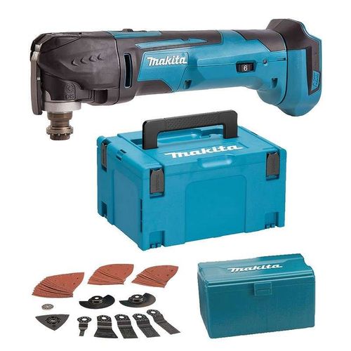 Outil Multifonctions oscillant MAKITA DTM51ZJX2 18V LXT (sans batterie ni chargeur)
