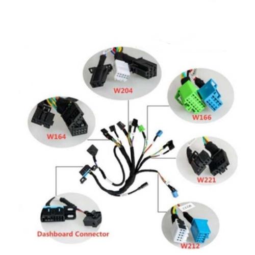 Eis Elv Test Câbles For Mercedes For Benz Work With Vvdi Mb Bga Tool And Cgdi Prog Mb 5 In 1 (W204 W212 W221 W164 W166)