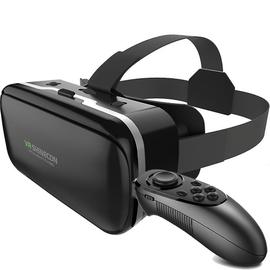 Lunettes casque réalité virtuelle 3D VR BOX Gamepad télécommande iPhone  Samsung