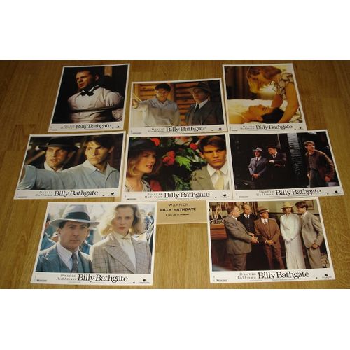 Billy Bathgate - Jeu De 8 Photos D'exploitation Cinématographique - Format 22x28 Cm - De Robert Benton Avec Dustin Hoffman, Nicole Kidman, Loren Dean, Bruce Willis, Steven Hill, Steve Buscemi - 1992