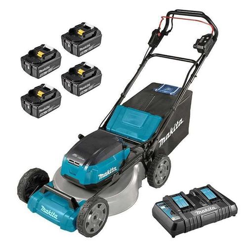 Tondeuse auto-tractée MAKITA DLM462PT4 36V (2x18V) Li-Ion (4x5Ah)