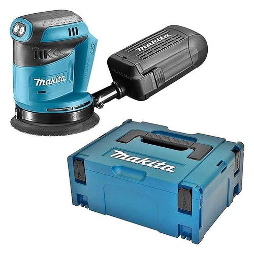 Ponceuse Excentrique MAKITA DBO180ZJ 125 mm à batteries LXT 18 V (sans batterie ni chargeur)