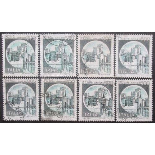 Italie N°1452 X 8 Oblitéré