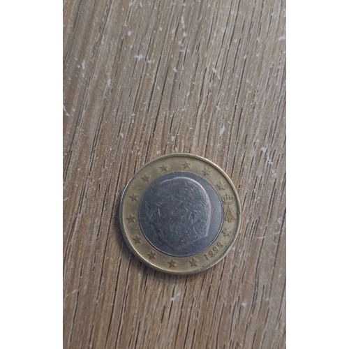 Pièce 1 Euro Albert Ii De Belgique Année 1999