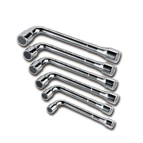 Jeu de 6 clés à pipe débouchée STANLEY 6x6 pans