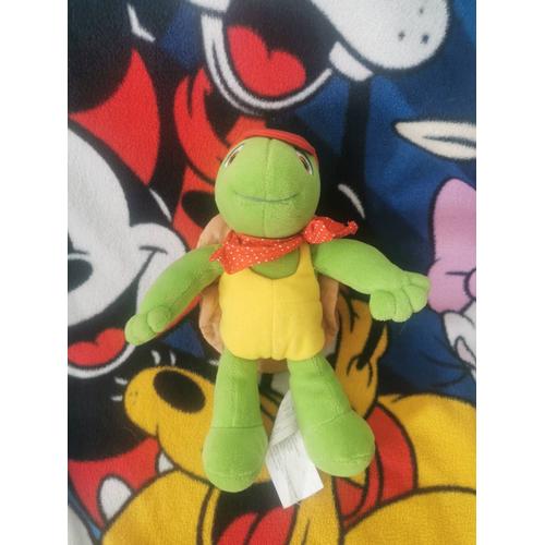 Doudou Peluche Franklin La Tortue Carapace Amovible Irwin Toy