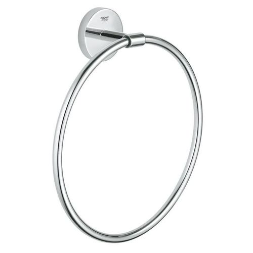 Anneau porte-serviette BAUCOSMOPOLITAN GROHE 40460001 - Ø 18 cm - Chrome