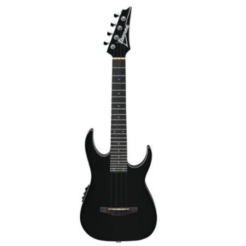 Ibanez - Urgt100 Black High Gloss - Ukulélé Électro-Acoustique Ténor Avec Housse