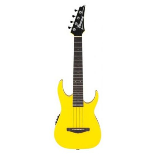 Ibanez - Urgt102 Sun Yellow High Gloss - Ukulélé Électro-Acoustique Ténor Avec Housse