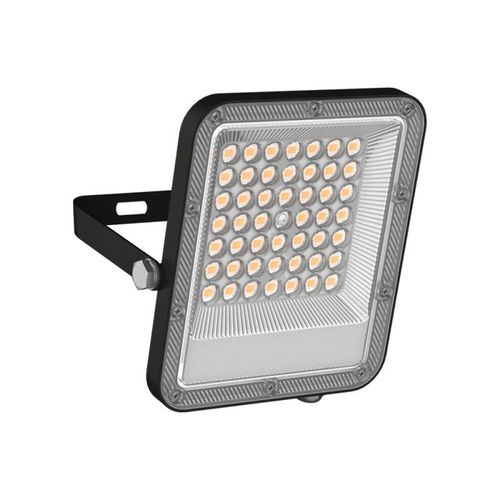 Xanlite - Projecteur Mural Noir Led Ip65, 2700 Lumens, Conso 30w (Éq 160w), Blanc Chaud - Pr30wmcee