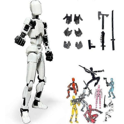 T13 Action Figure Titan 13 Action Figure Robot Action Figureaction Imprimée En 3d