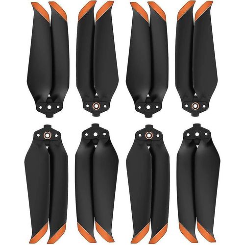 (4 Paires D¿Orange) Dji Mavic Air 2 / Mavic Air 2s Uav Prop Hélice À Faible Bruit Propelle À Dégagement Rapide-Générique