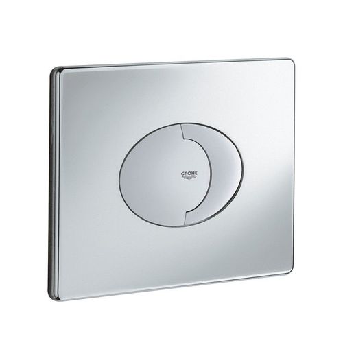 Plaque de commande SKATE AIR horizontal GROHE 38506000 15,6 x 19,7 cm - chrome