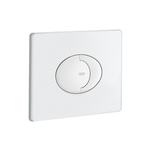 Plaque de commande SKATE AIR horizontal GROHE 38506SH0 15,6 x 19,7 cm - blanc alpin