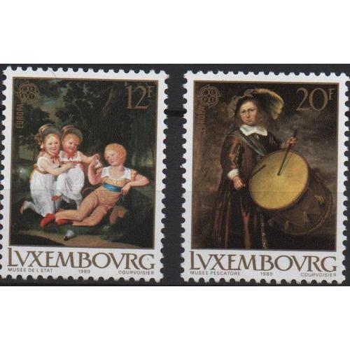 Luxembourg Timbres Europa 1989