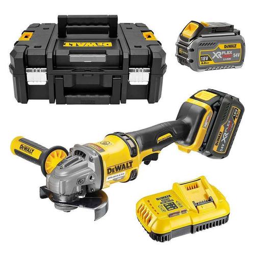 *TEMP* Meuleuse DEWALT DCG414T2 125 mm XR Flexvolt 54 V + T-Stak