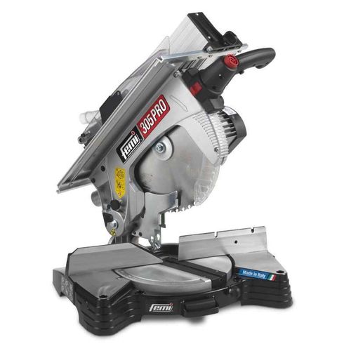 Scie à onglet bois 1300W moteur induction FEMI 305 PRO